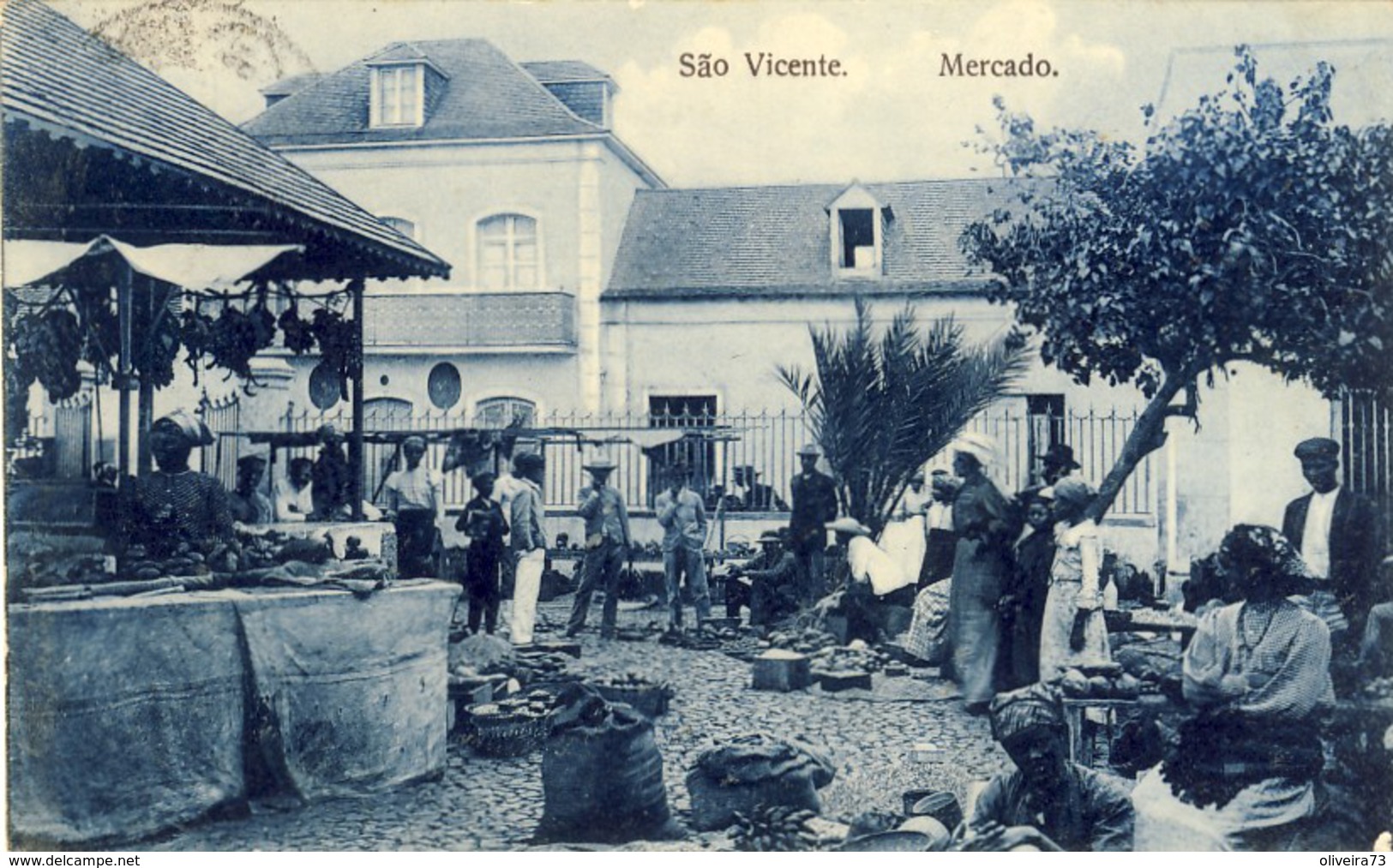 CABO VERDE, SÃO VICENTE, Mercado,  2 Scans - Cape Verde