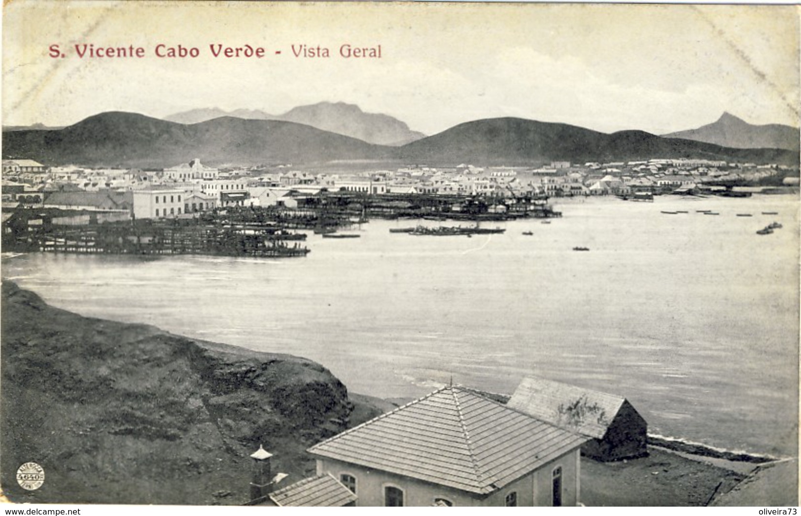 CABO VERDE, SÃO VICENTE, Vista Geral,  2 Scans - Cap Verde