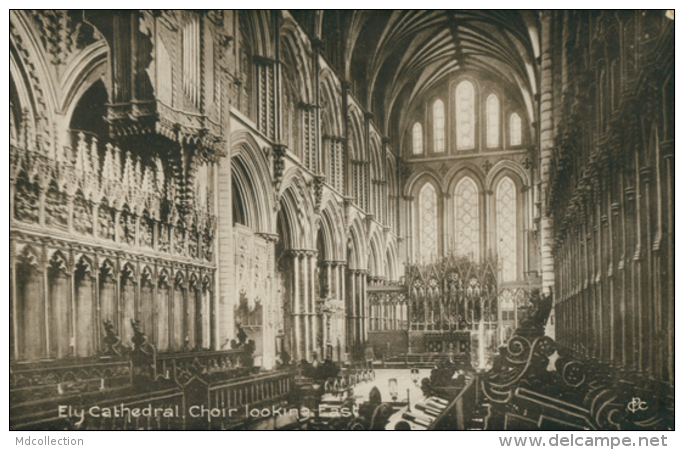 GB ELY / Ely Cathedral, Choir Looking East / - Ely