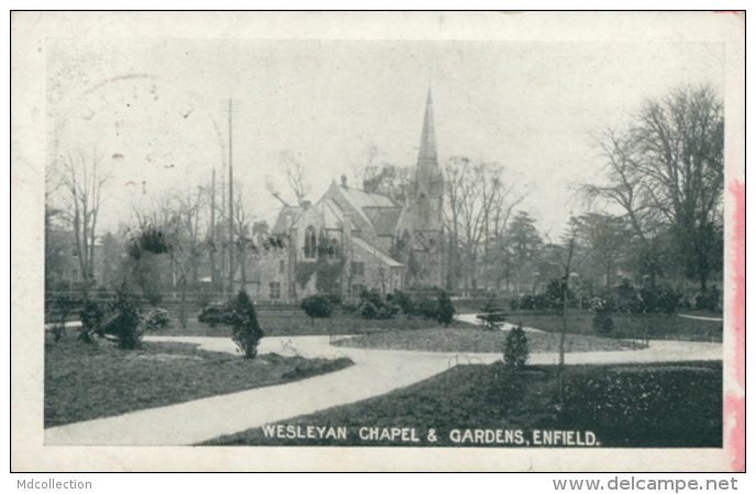 GB ENFIELD / Wesleyan Chapel And Gardens / - Ely