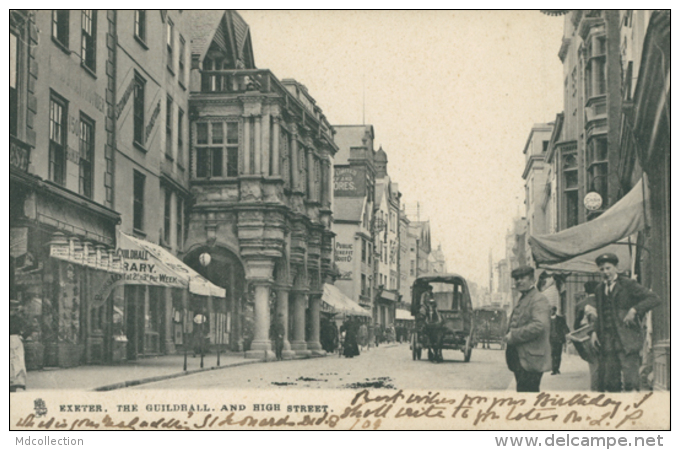 GB EXETER / The Guildhall And High Street / - Exeter