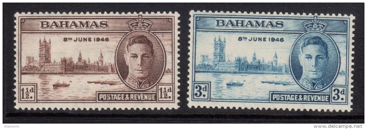 BAHAMAS 1946 Victory Omnibus Set - Mint Hinged - MH * - 5B853 - Andere & Zonder Classificatie