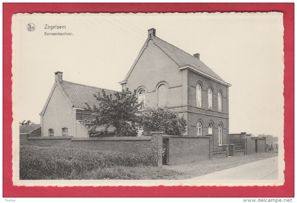 Zegelsem - Gemmenteschool ( Verso Zien ) - Brakel