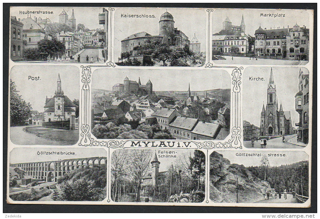 2681 - Alte MBK Ansichtskarte - Mylau Gel 1930 - Mylau