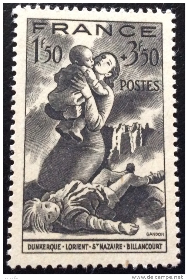 N°584  DE FRANCE NEUF ** LUXE  LE TIMBRES VENDU ET CELUI DU SCAN - Unused Stamps