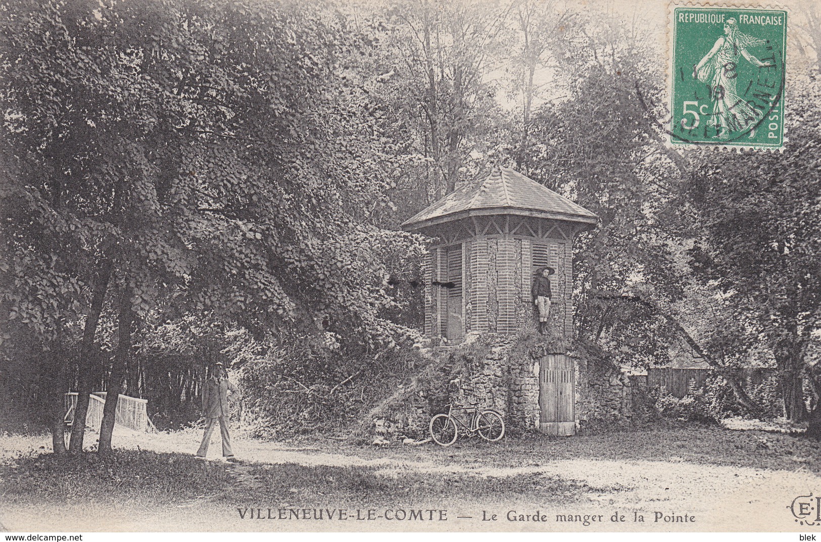 77 . Seine Et Marne :  Villeneuve Le Comte : Le Garde Manger  De La Pointe . - Sonstige & Ohne Zuordnung