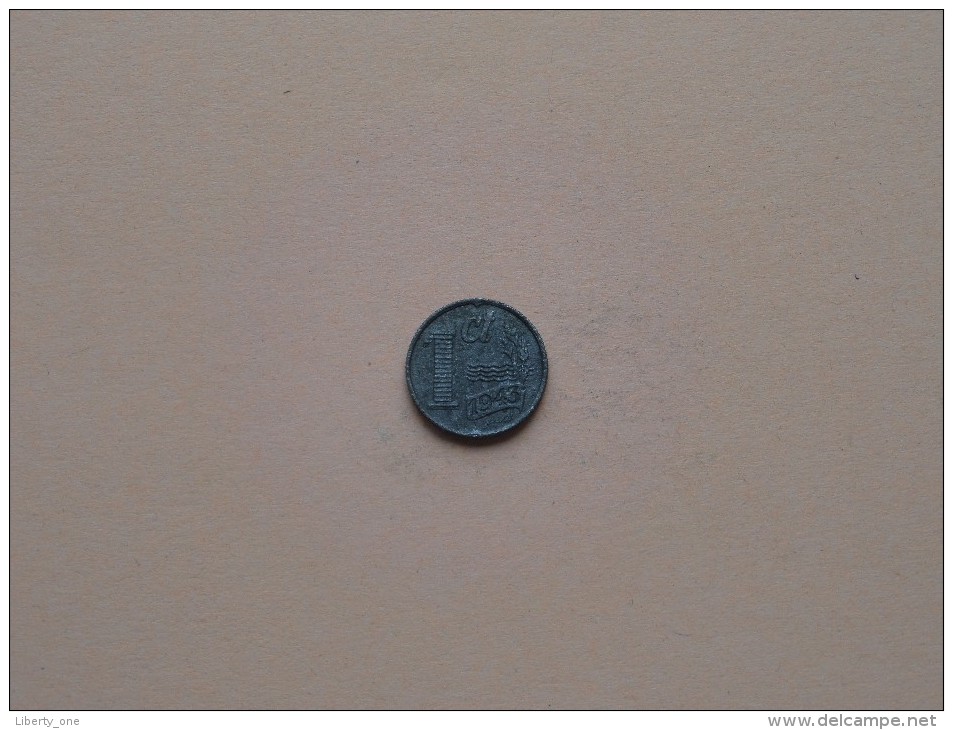 1943 - 1 Cent - KM 170 ( Uncleaned Coin - For Grade, Please See Photo ) ! - 1 Cent