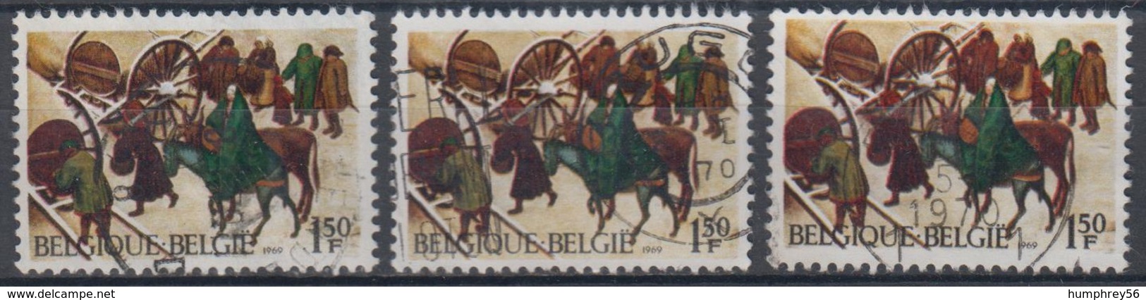 1969 - BELGIË/BELGIQUE/BELGIEN - Y&T 1517 - Pieter Bruegel De Oude (1525-1569) - Used Stamps