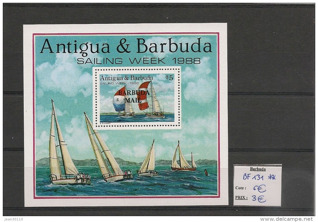 ANTIGUA Année 1988 Bloc N° 131** - Antigua Et Barbuda (1981-...)