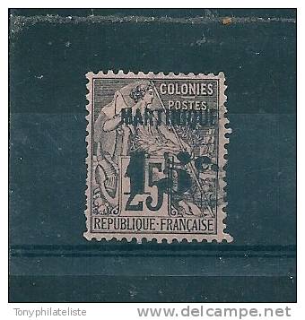 France Colonie  Timbres De Martinique  De 1888/91  N°17  Oblitéré (cote 25&euro;) - Usados