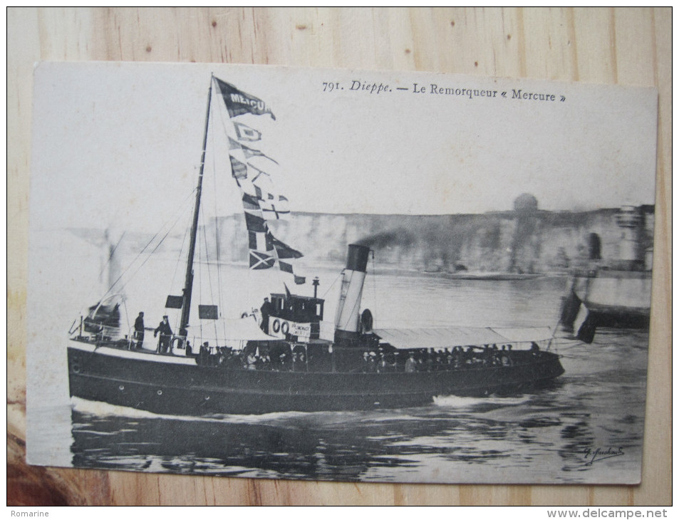 Dieppe - Le Remorqueur Mercure - Remorqueurs