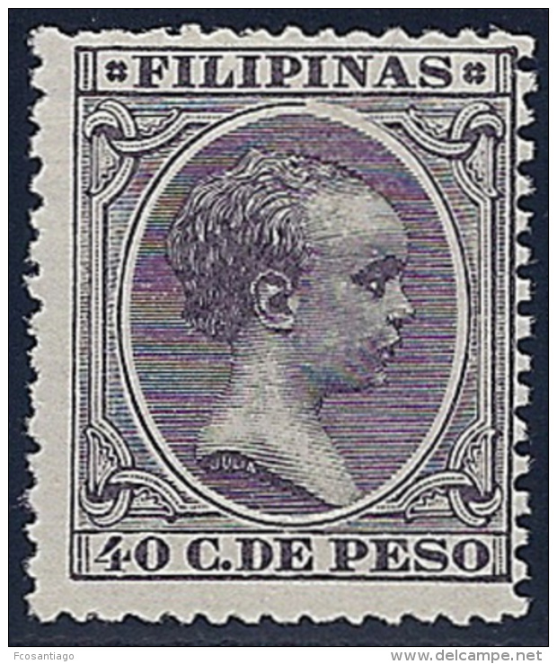 ESPAÑA/FILIPINAS 1896/97 - Edifil #129 - MNH ** - Philippinen