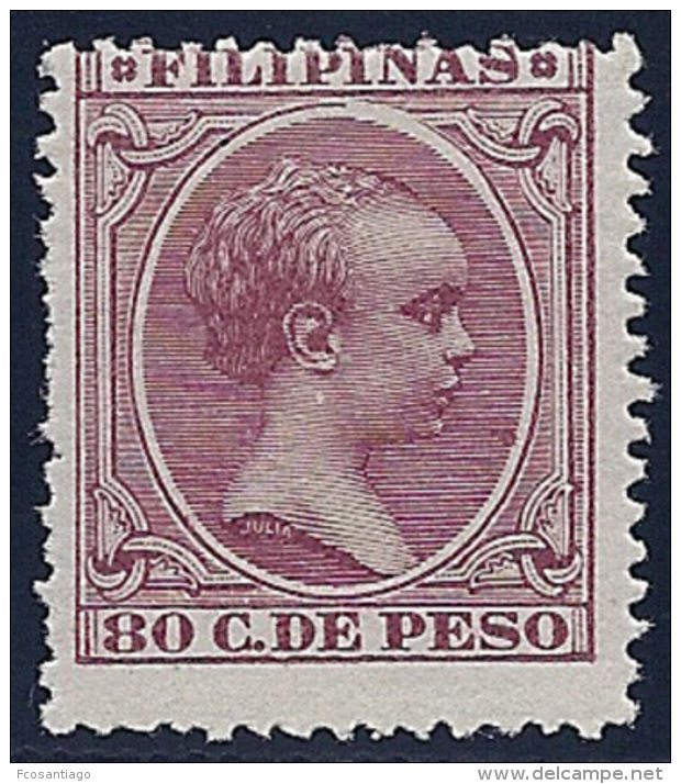 ESPAÑA/FILIPINAS 1896/97 - Edifil #130 - MNH * - Philippinen