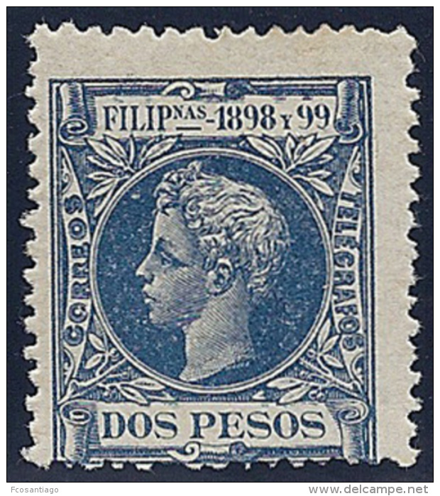 ESPAÑA/FILIPINAS 1898 - Edifil #150 - MLH * - Philippinen