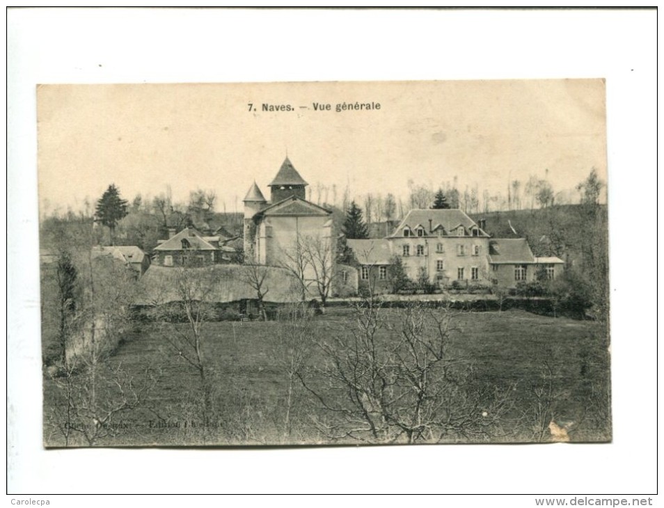 CP - Naves (19) Vue Generale - Autres & Non Classés