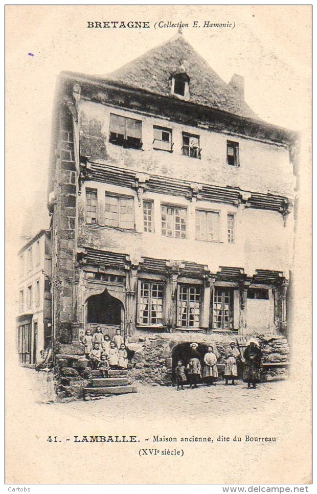 22 LAMBALLE  Maison Ancienne , Dite Du Bourreau - Lamballe