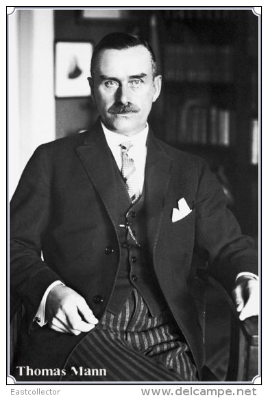 NOBEL PRIZE WINNERS Thomas Mann Stamped Card 0951-3 - Premio Nobel