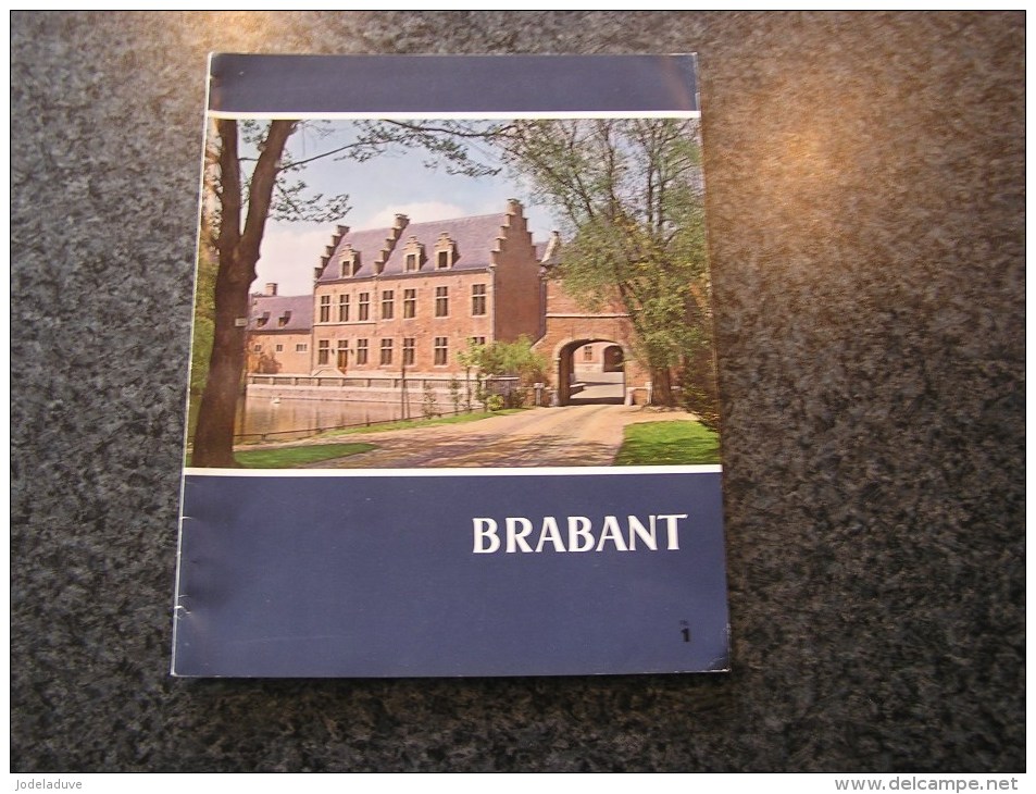 BRABANT Revue N° 1 1968 Régionalisme Bruxelles De Boeck Gooik Schiplaeken Ixelles Tourinnes La Grosse Mont Saint Guibert - Belgique