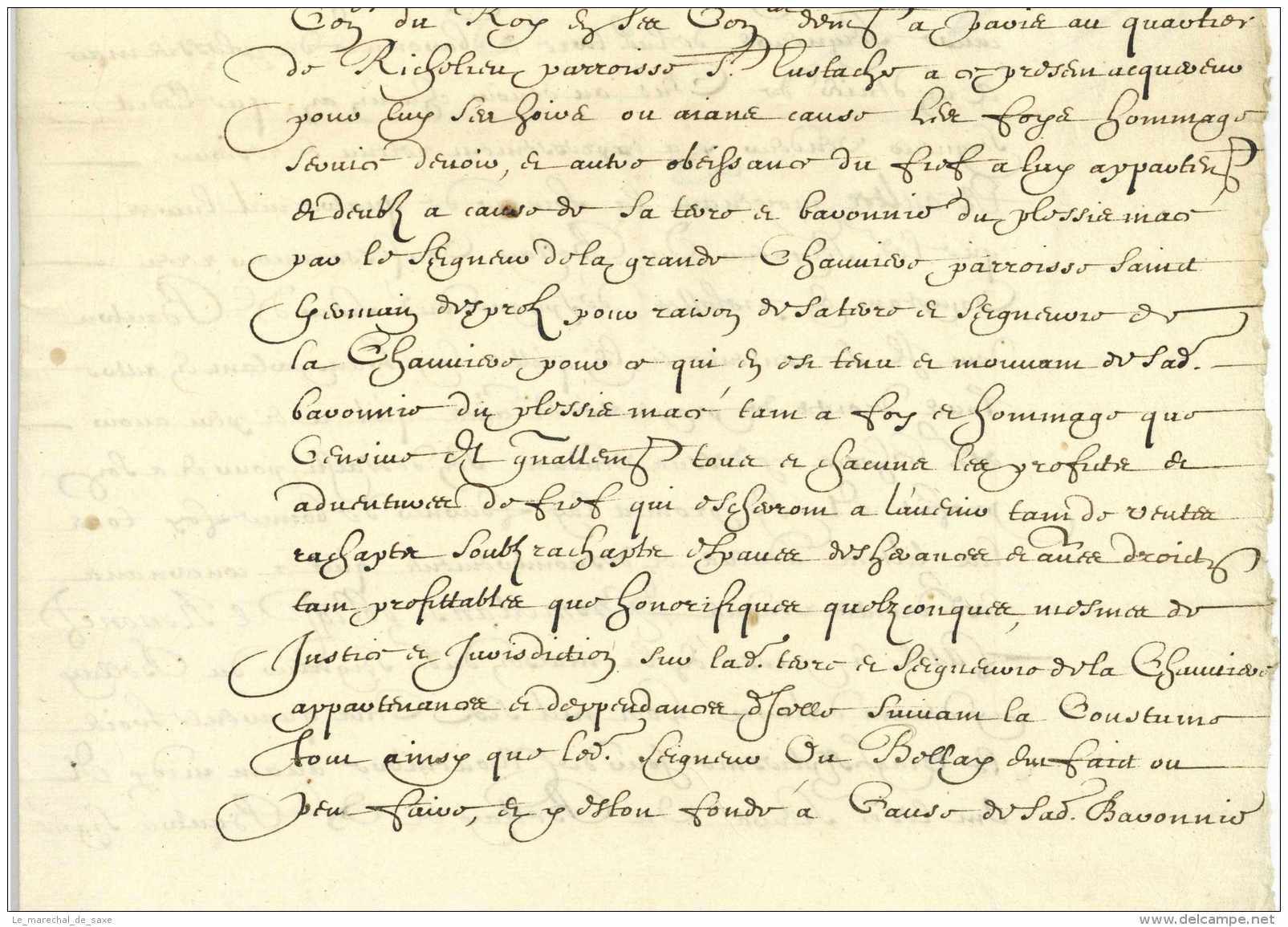 Document Concernant Guillaume BAUTRU (1588-1665) Membre Fondateur De L'ACADEMIE FRANCAISE - 1643 - Historical Documents