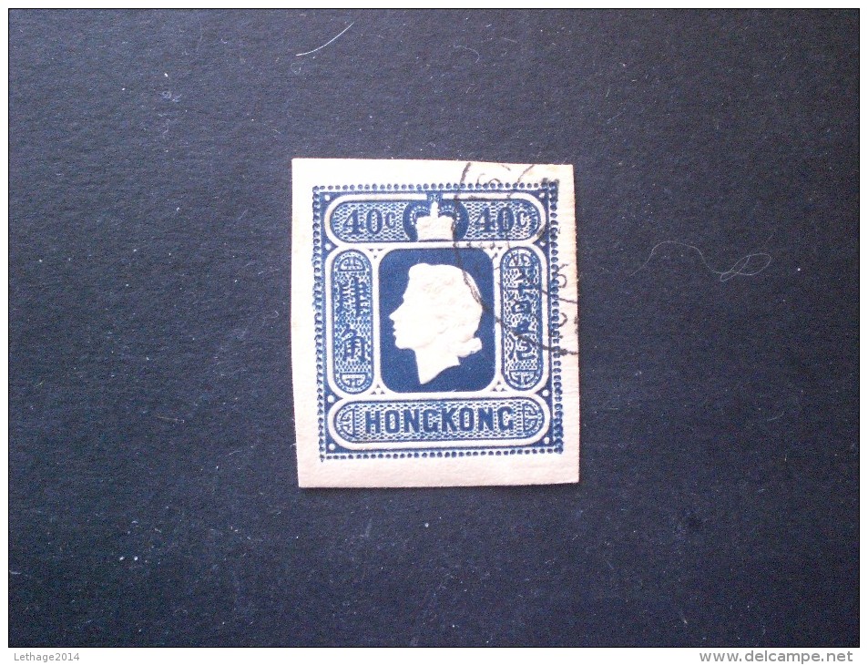 STAMPS HONG KONG &#x9999;&#x6E2F; 1952 ELIZABETH II 茅根 中國 - Used Stamps