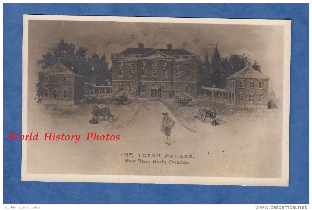 CPA RPPC - NEW BERN , North Carolina - The Tryon Palce - Autres & Non Classés