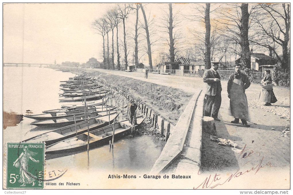 91- ATHIS-MONS - GARAGE DE BATEAUX - Athis Mons