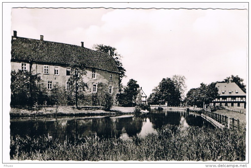 D6413       BURGSTEINFURT : Fürstl. Schloss Mit Mühle - Steinfurt