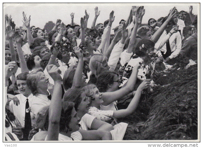 HISTORY, WW2, ADOLF HITLER WITH PEOPLES, ALBUM 15, GROUP 65, IMAGE 123 - Histoire