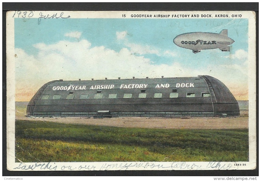 Goodyear Airship Factory And Dock - Akron