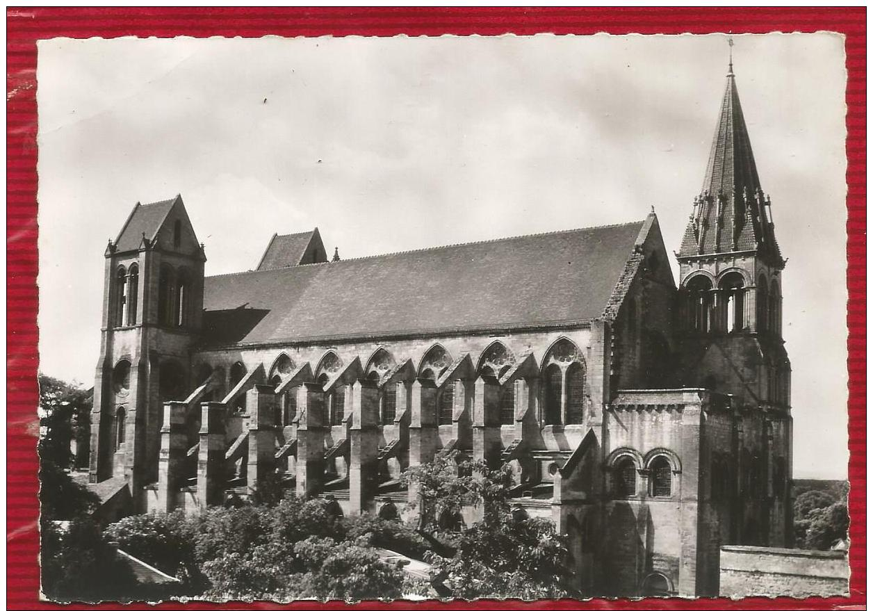 SAINT LEU D'ESSERENT  - Eglise St-Nicolas Vue Du Prieuré (XII-XIIIè S)- Dépt 60 - CPSM - Photo Véritable - Andere & Zonder Classificatie