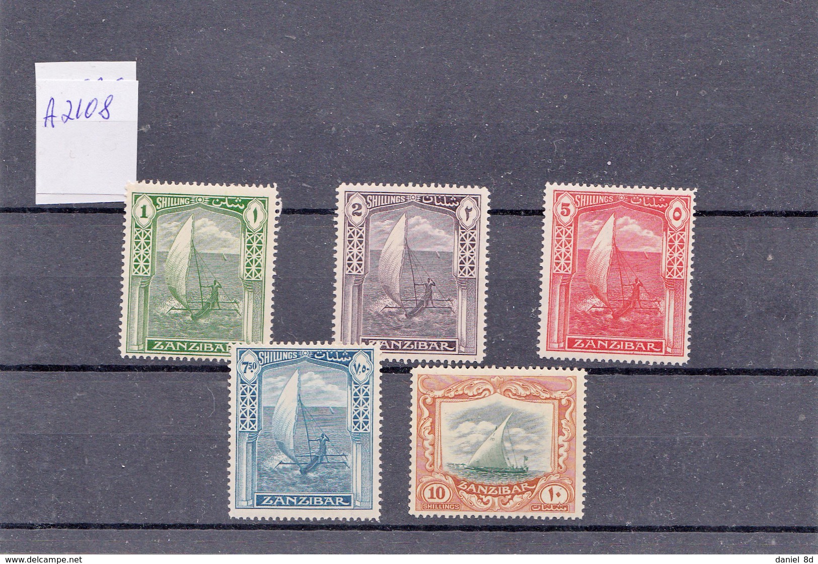 Zanzibar 1936, Mint, VF, A2108 - Zanzibar (...-1963)