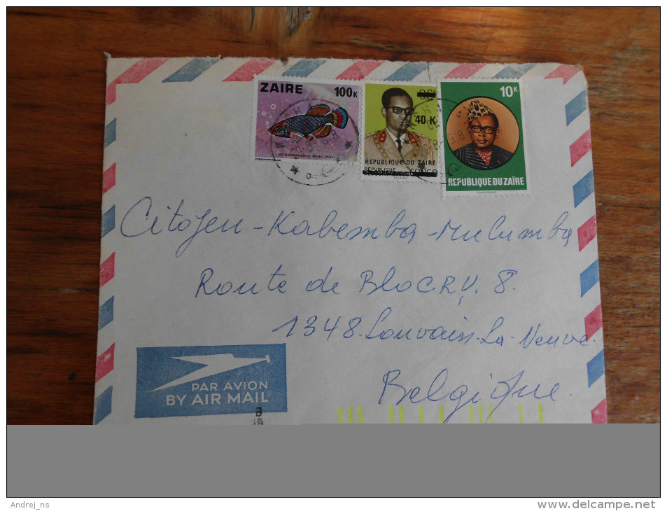 Republique Du Zaire Air Mail - Otros & Sin Clasificación