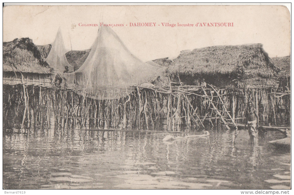 Dahomey  Village Lacustre D'avantsouri - Dahomey