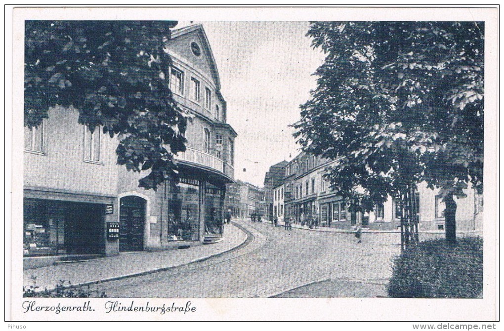 D6459      HERZOGENRATH : Hindenburgstrasse - Herzogenrath