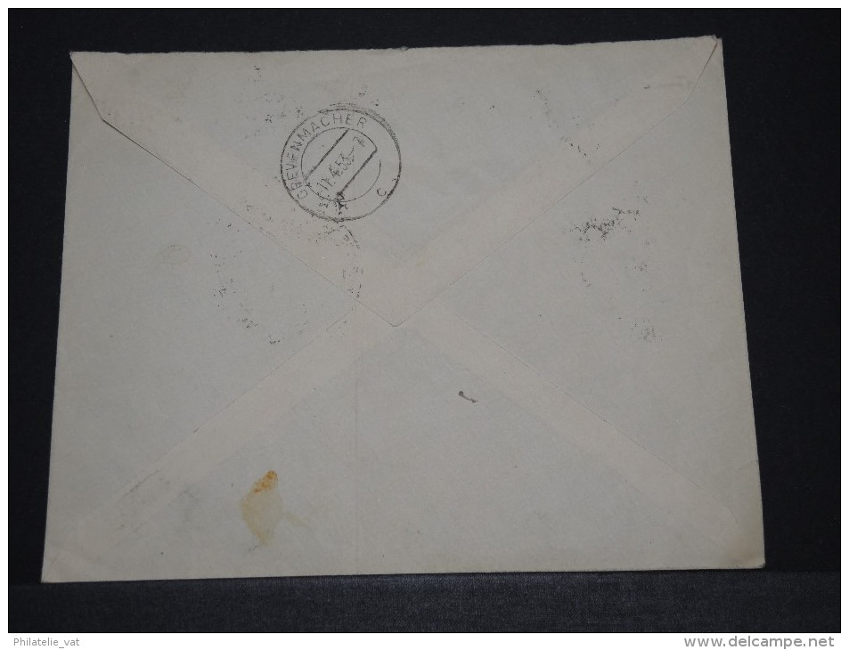 LUXEMBOURG - Env Recommandée Commémorative Du Mariage Princier - Avril 1953 - A Voir - P18616 - Lettres & Documents