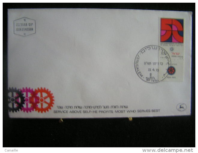 T-n°2 / Lot De 2 Enveloppes  De 1979  /  Israel First Day Cover  Jerusalem    -    Lot D´enveloppes Oblitérées - Collezioni & Lotti