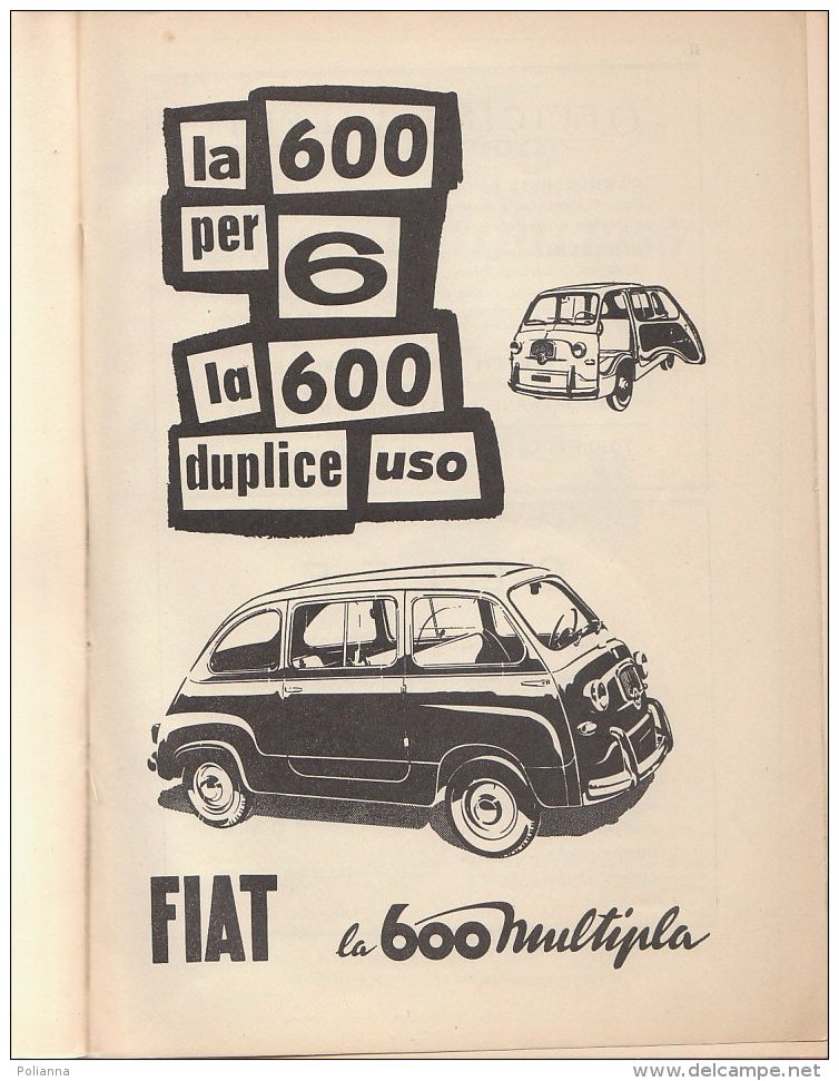 RA#61#05 RIVISTA MILITARE Nov 1956/FIAT 600 MULTIPLA/MOTO GUZZI CARDELLINO/ARTIGLIERIA/AVIAZIONE COREANA/GIORDANIA - Italien