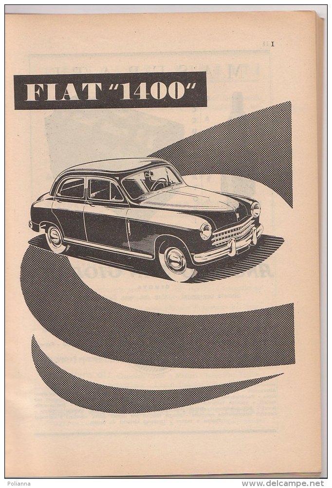 RA#61#19 RIVISTA MILITARE Mar 1952/FIAT 1400/DOCUMENTI SULL'8 SETTEMBRE 1943/CAMPAGNA ESERCITO BELGA 1940 - Italiaans