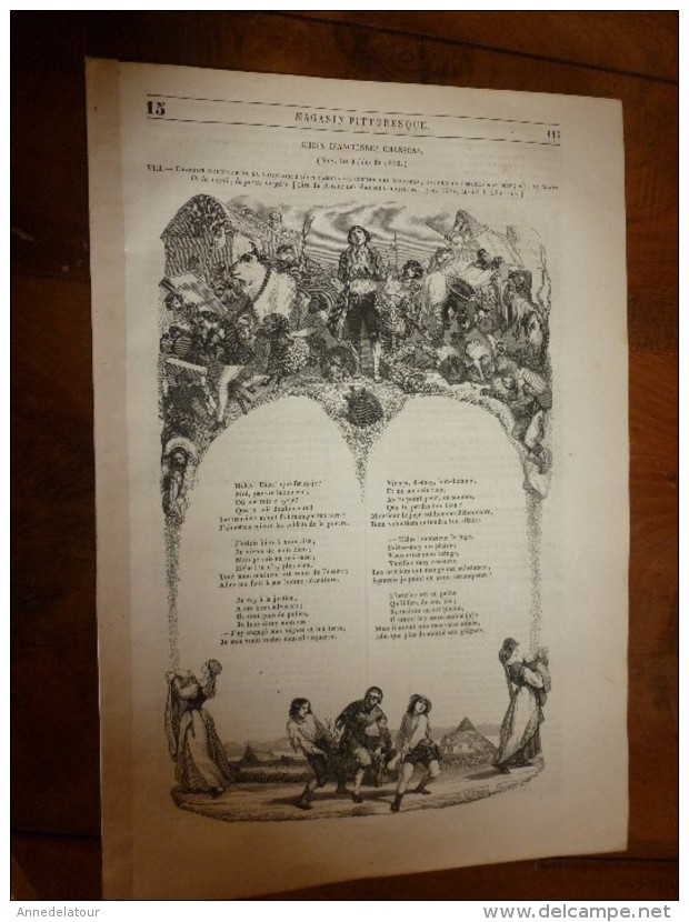 1847 MP Chanson Nouvelle De La Complainte D'un LABOUREUR CONTRE LES USURIERS, Qui Lui Ont Mangé Son Bien;sur Le Chant - 1800 - 1849