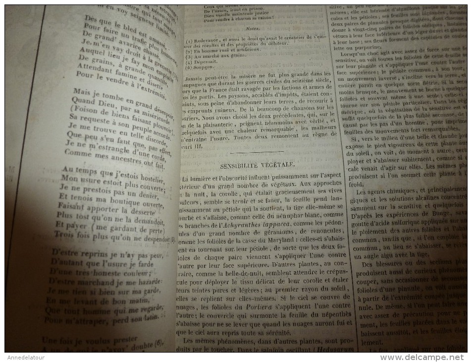 1847 MP Chanson Nouvelle De La Complainte D'un LABOUREUR CONTRE LES USURIERS, Qui Lui Ont Mangé Son Bien;sur Le Chant - 1800 - 1849