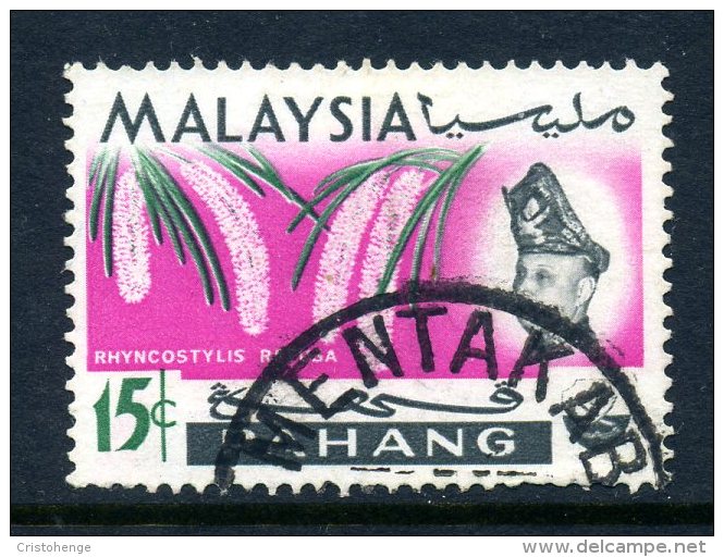 Malaysian States - Pahang - 1965 Orchids - 15c Value Used (SG 92) - Pahang