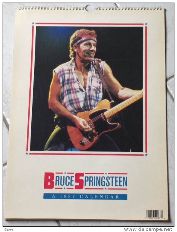 Bruce Springsteen Calendar 1987 - Big : 1981-90