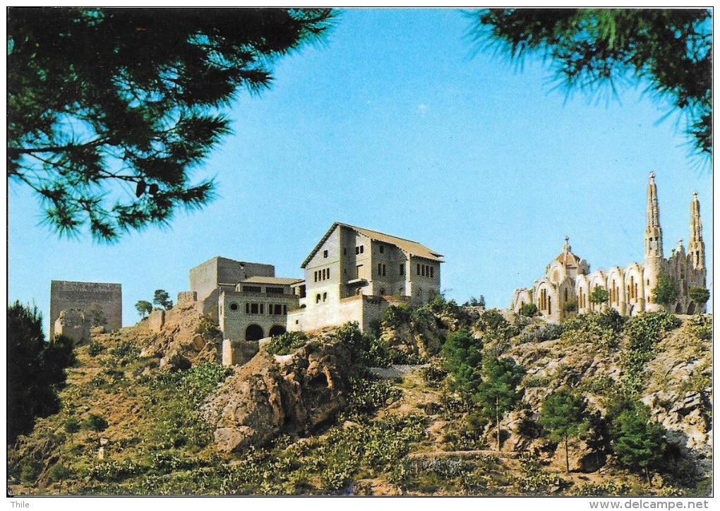 NOVELDA - Vue Panoramique Avec Le Sanctuaire De Santa Maria Magdalena - Alicante