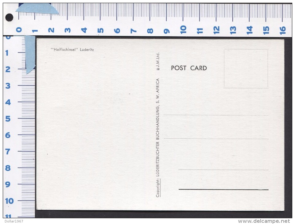 NAMIBIA  Lüderitz , "Haifischinsel    - NOT Used  See The 2  Scans For Condition. ( Originalscan !!! ) - Namibië