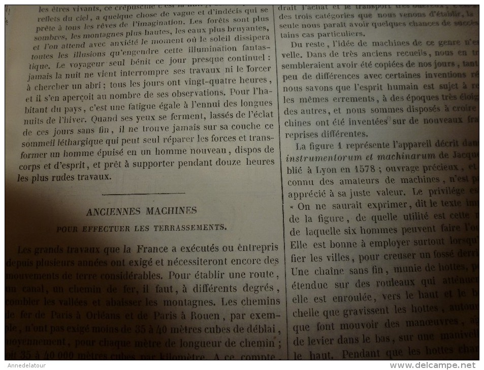 1847 MP : Arc De Triomphe De LANGRES (Hte Marne); Drontheim (Norvège); Anciennes Machines à Terrassement;PEULS (Sénégal - 1800 - 1849