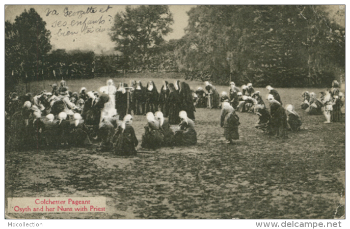 GB COLCHESTER / Colchester Pageant, Osyth And Her Nuns With Priest / - Colchester