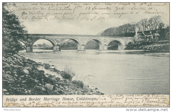 GB COLDSTREAM / Bridge And Border Marriage House / - Berwickshire