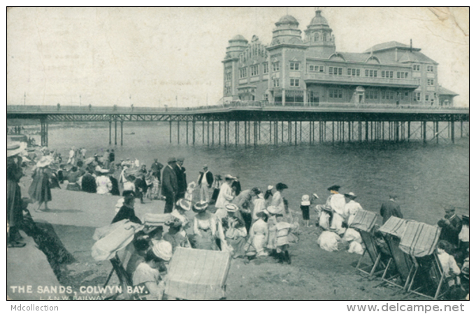 GB COLWYN BAY / The Sands / - Contea Sconosciuta