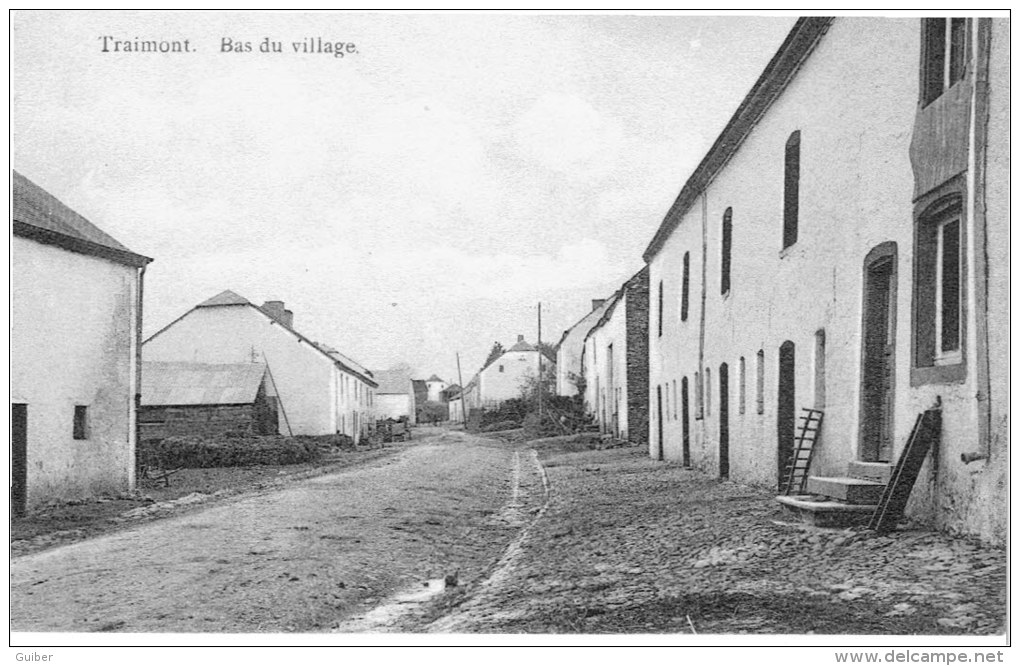 Traimont Pres De Fauvillers L´église Bas Du Village Edit. Pinson Croix Libramont - Leglise