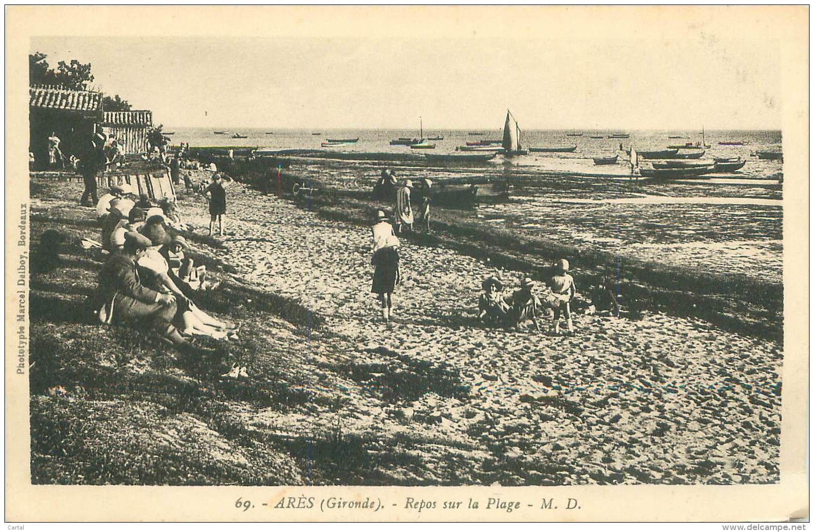 33 - ARES - Repos Sur La Plage - Arès